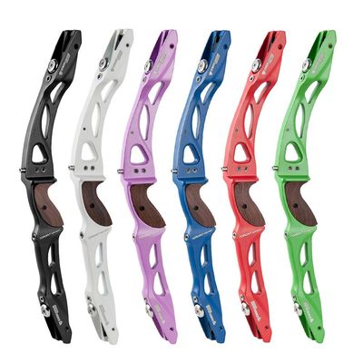 25" ILF Bow Riser Archery Recurve Bow Riser Aluminum Alloy Takedown Bow Handle Grip Right Hand (White)