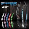 25" ILF Bow Riser Archery Recurve Bow Riser Aluminum Alloy Takedown Bow Handle Grip Right Hand (Purple) view 4