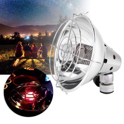 Jacksking Portable Gas Heater, Travel Camping Tent Warm Cover Outdoor Portable Mini Gas Heater Indoor Safe Propane Heater Outdoor Warmer