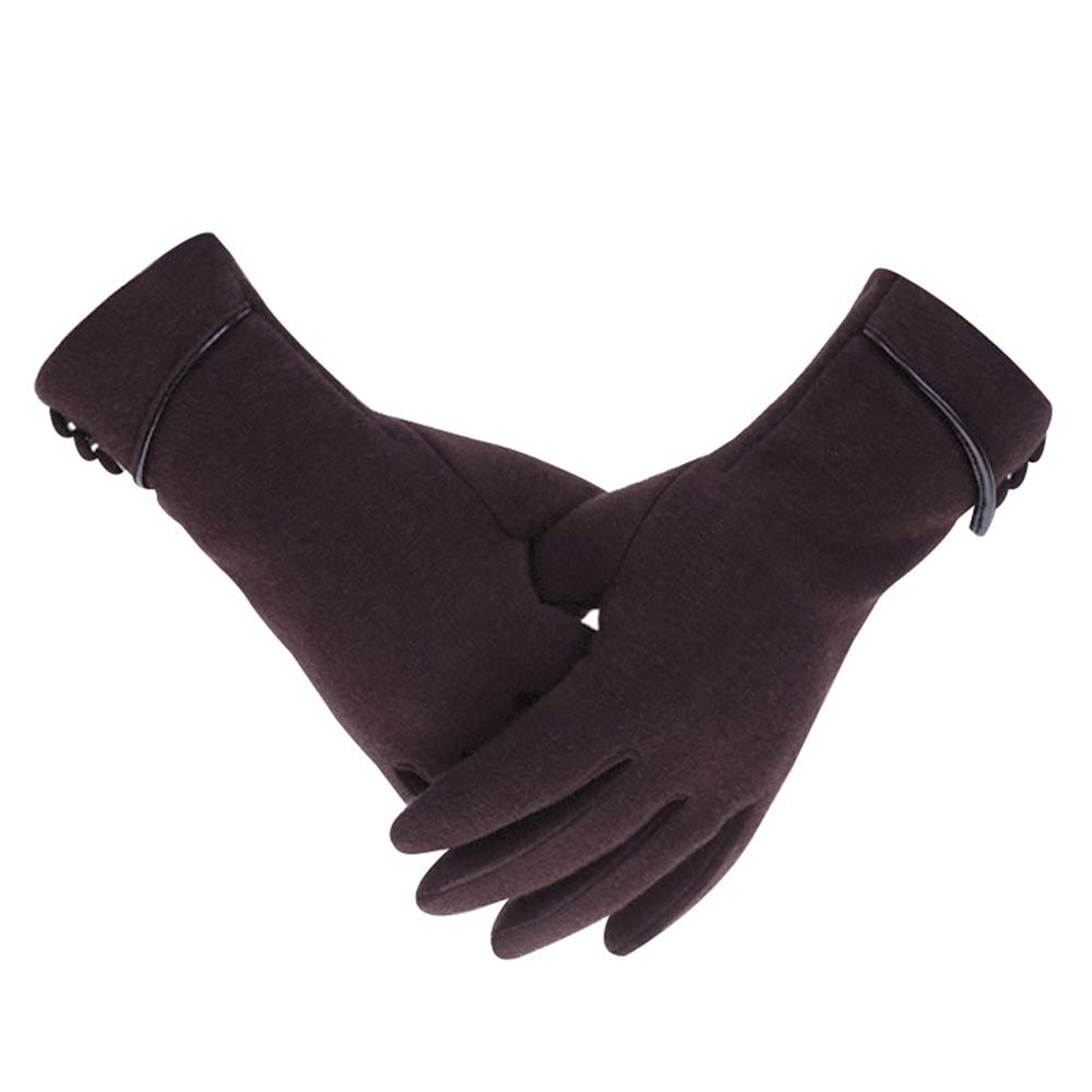ExhilaraZ Hot New Winter Gloves Women Fashion Outdoor Cycling Thermal Touch Screen Full Finger Gloves