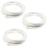 ROAR BJJ Jiu Jitsu Gear Replacement Drawstring for Martial Arts Pants (Pack-3-White) view 1