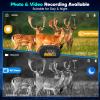 BNISE Night Vision Binoculars Goggles, Digital Infrared Binoculars with Night Vision 32GB Memory Card for Hunting Spy Camping Wildlife Adventure view 3