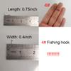 100pcs Octopus Beak Offset Fishing Hooks Froged Sport Circle Hooks Sharp High Carbon Steel Fishing Hook-6 Sizes view 2