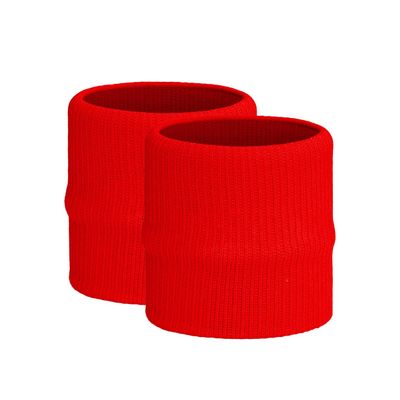 SLEEFS Unisex Red Drip Wristband - One Size Fits All - Absorbs Sweat - For Athletes, Fitness Enthusiasts, Trendy Individuals