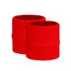 SLEEFS Unisex Red Drip Wristband - One Size Fits All - Absorbs Sweat - For Athletes, Fitness Enthusiasts, Trendy Individuals view 1
