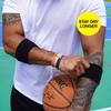 Basic Black Drip Wristband view 2