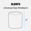 Basic Black Drip Wristband view 4