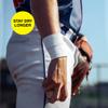 Basic White Drip Wristband One Size view 2