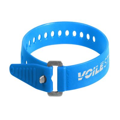 Voile Straps - 15" Aluminum Buckle Cyan