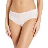Warner's womens Dig-free Comfort Waist With Microfiber 5609j No Pinching No Problems Lace Hipster Panty, Blush Petals Print, Large US view 1