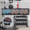 Synergee Gym Timer Stand. Only Compatible with Large 29 Synergee Gym Timer. Free Standing Tripod Adjustable Height 36- 81 to Increase Visibility of Synergee Large 29 Gym Clock. view 4