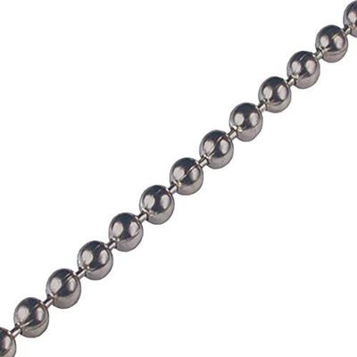 Hillman Metal Silver Beaded Chain - Total Qty: 1; Each Pack Qty: 1