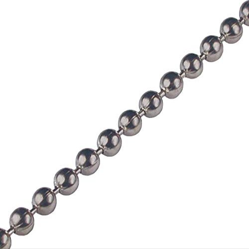 Hillman Metal Silver Beaded Chain - Total Qty: 1; Each Pack Qty: 1