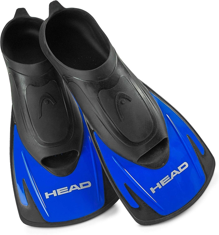 Mares Head Italian Design Energy Exercise Training Swim Fin Flippers (Blue, 3-4)