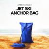 Jettribe 2-in-1 PWC Sand Anchor Bag & 21ft Floating Line - 30lb Capacity Jet Ski Anchor Kit - Scratch-Free Portable Mooring for SeaDoo, WaveRunner, Kayak & Paddle Board - Honeycomb Ripstop view 2