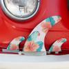 Salt & Reverie Tropical Parrot FCS Side FINS (Set of 2 FINS) view 2