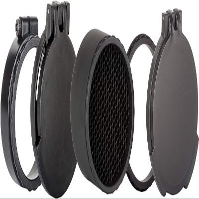 Tenebraex Ocular & Objective Scope Flip Cover Kit with KillFlash Anti-Reflection Device for Vortex Razor HD Gen II 4.5-27x56 (56KIT-ARDB01)