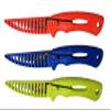 Betts Billy Bay HiViz 4" Fillet Knife, 1 Each of 3 Colors Indigo, Chartreuse, Orange FKD-30 view 1