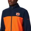 Columbia NCAA Auburn Tigers Men's Collegiate Flanker III Fleece Jacket, Small, AUB - Navy/Spark Orange view 4