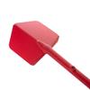 Agency 6 Long Shovel XL - Red Textured Finish - Lightweight Aluminum Hand Welded Offroad Shovel Made in USA view 4