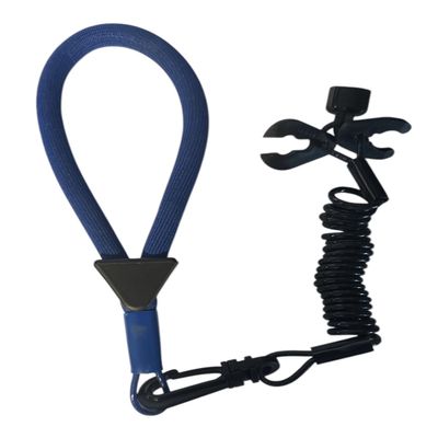 JLP Compatible with MultiEnd Wrist Vest Floating Lanyard for Yamaha Kawasaki Polaris SeaDoo WetJet Aquatrax F12 R12 F12X R12X F-12 R-12 F-12X & Outboard Blue Black
