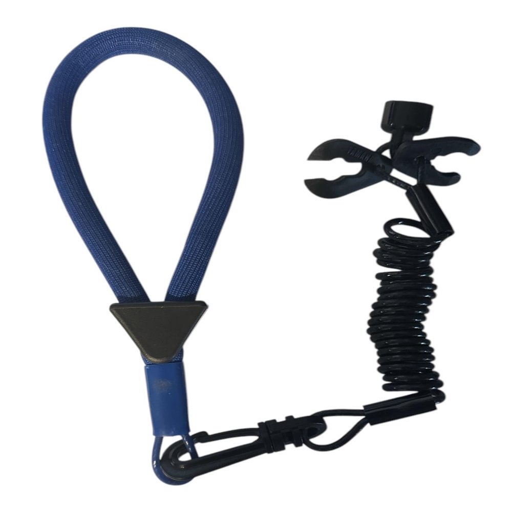 JLP Compatible with MultiEnd Wrist Vest Floating Lanyard for Yamaha Kawasaki Polaris SeaDoo WetJet Aquatrax F12 R12 F12X R12X F-12 R-12 F-12X & Outboard Blue Black