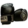 Force Boxing Gloves for Training, Sparring, Kickboxing, Muay Thai  Durable PU, Multi-Layer Foam, Wrist Support, Punching Bag & Mitts Gloves, Grey/Black, 14oz view 3