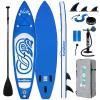 FunWater 10'31"6" Inflatable Stand Up Paddle Board with Premium SUP Paddleboard Accessories, Wide Stable Anti-Slip EVA Deck,Paddle Boards for Adults & Youth of All Skill Levels view 1