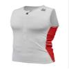 De Soto Skin Cooler Half Zip Tri Top - HSC - 2020 (White/Red, Small) view 1