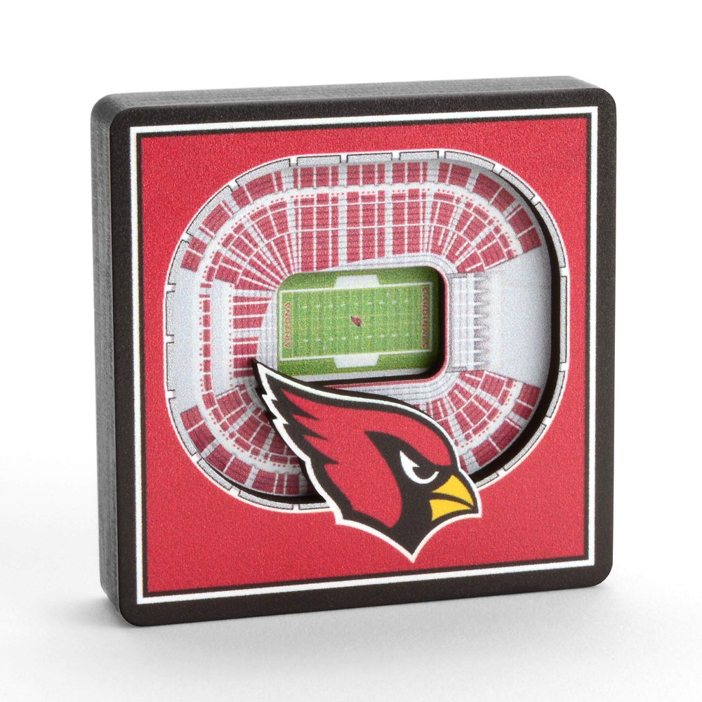 YouTheFan NFL Arizona Cardinals 3D StadiumView Magnets - State Farm Stadium