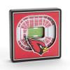 YouTheFan NFL Arizona Cardinals 3D StadiumView Magnets - State Farm Stadium view 1