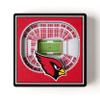YouTheFan NFL Arizona Cardinals 3D StadiumView Magnets - State Farm Stadium view 3