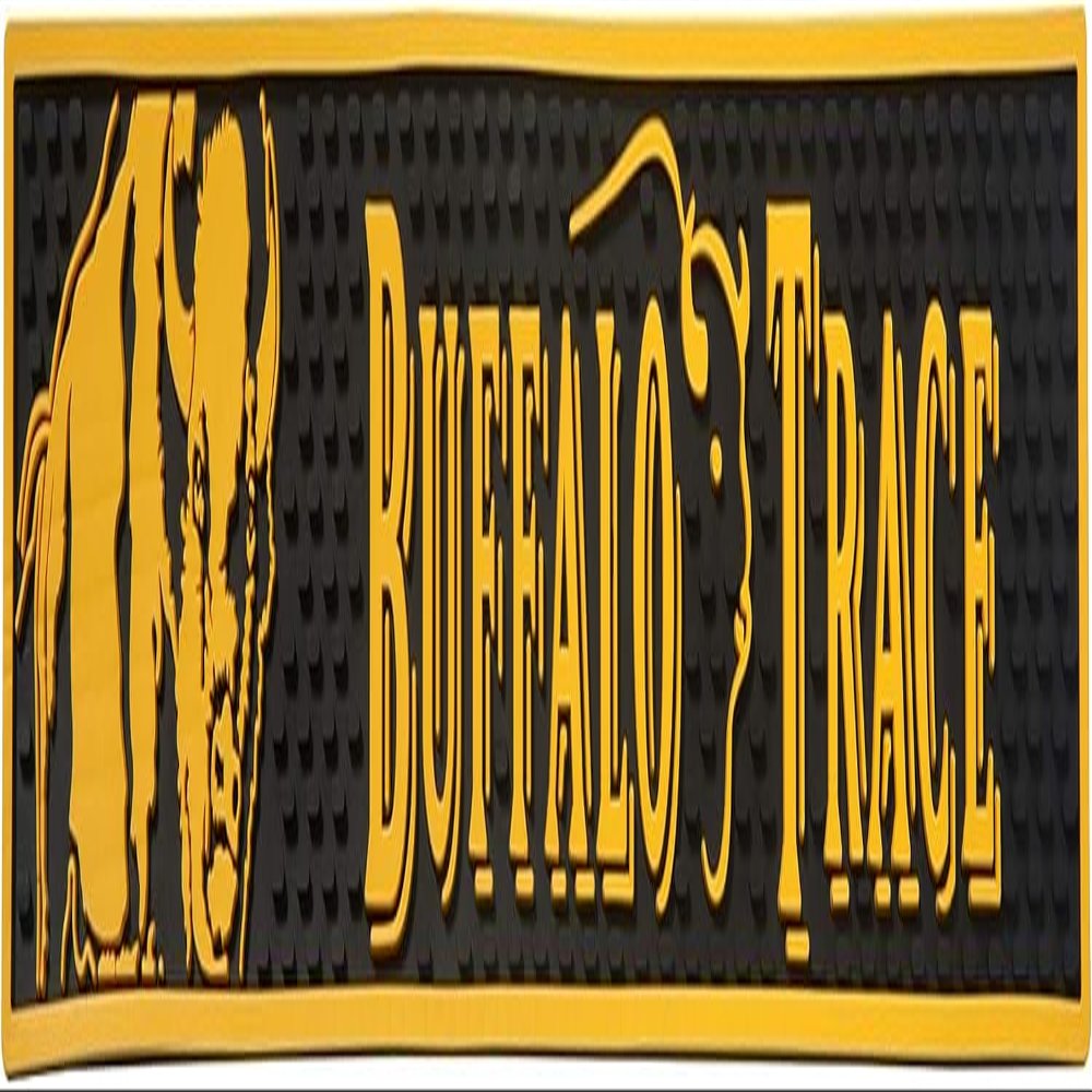 Buffalo Trace Bar Mat Spill Mat Rail Drip Mat
