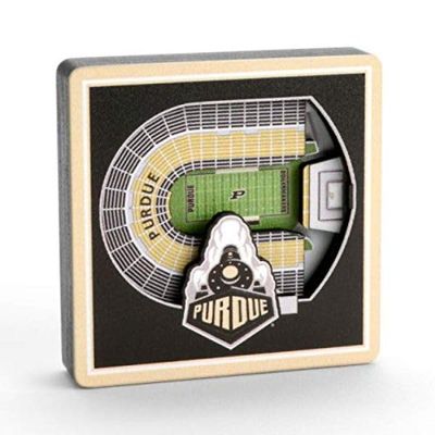 YouTheFan NCAA Purdue Boilermakers FB 3D StadiumView Magnets - Ross-Ade Stadium
