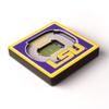 YouTheFan NCAA LSU Tigers 3D StadiumView Magnets - Tiger Stadium view 2