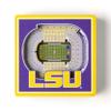 YouTheFan NCAA LSU Tigers 3D StadiumView Magnets - Tiger Stadium view 3