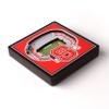YouTheFan NCAA NC State Wolfpack 3D StadiumView Magnets - Carter-Finley Stadium view 2