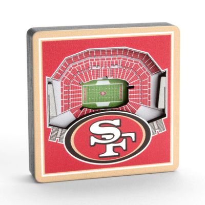 YouTheFan NFL San Francisco 49ers 3D StadiumView Magnets - Levi's Stadium