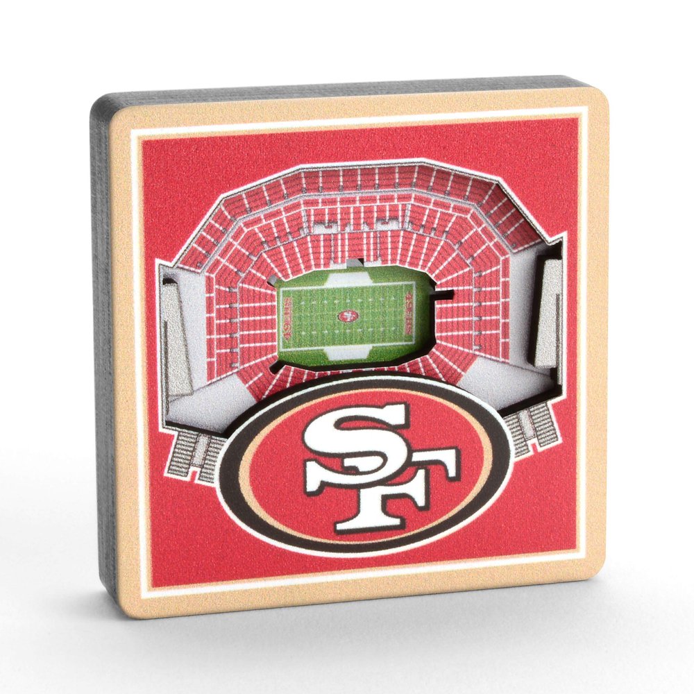 YouTheFan NFL San Francisco 49ers 3D StadiumView Magnets - Levi's Stadium