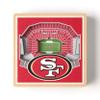 YouTheFan NFL San Francisco 49ers 3D StadiumView Magnets - Levi's Stadium view 3