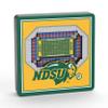 YouTheFan NCAA North Dakota State Bison 3D StadiumView Magnets - Fargodome view 1