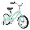JOYSTAR 12 Inch Kids Bike with Training Wheels for Ages 2-4 Years Old Girls Toddler Bike Beach Cruiser Kids Bicycle Green view 1