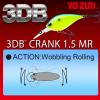 Yo-Zuri R1353 BCF 3Db Crank 1.5 Mr (F) 60Mm 2-3/8" view 3