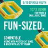 BW Youth Bicycle Pedals  Kids Sized Bike Pedals with 9/16 Spindle  Orange view 3