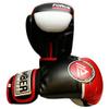 Force Boxing Gloves for Training, Sparring, Kickboxing, Muay Thai  Durable PU, Multi-Layer Foam, Wrist Support, Punching Bag & Mitts Gloves, Red/Black, 12oz view 4