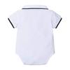 Baby Boy Clothes New Gentleman's Suit Romper+Short Pants 2PCS Outfits Set (White, 12-18M) view 3