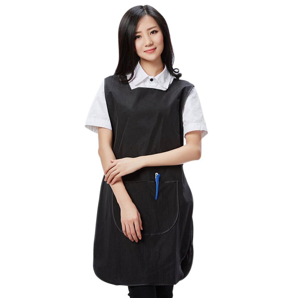 ACGarden Hair Stylist Smocks Apron Salon Hairdresser Barber Cape Chefs Waiters Sleeveless Workwear Vest