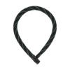 ABUS Chain Lock IVERA Chain 7210 - Bike Lock with Highly Flexible IvyTex Synthetic Fibre Coating - ABUS Security Level 8-85 cm - Grey view 1