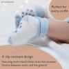 CozyWay Toddler Grip Socks - Soft Cotton Comfort & Toddler Cotton Socks - Non-Slip Grippers & Grippy Pairs for Kids - 3T-5T, Black/White/Gray, 12-Pack view 3