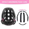 Toddler-Kids Ultralight Helmet with Knee-Elbow-Wrist-Pads - Acorn Pattern Adjustable for Boys Girls Bike Skate Scooter view 4